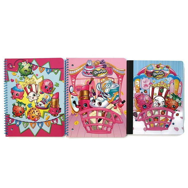 LOT OF 3 SMURFS~SPIRAL NOTEBOOKS BACK TO SCHOOL SPECIALS